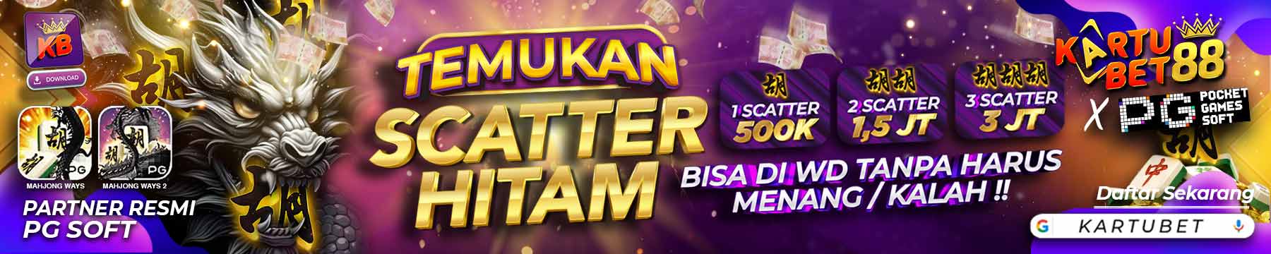 Kartubet 88 Scatter Hitam